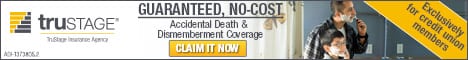 Guaranteed, no cost accidental death and dismemberment coverage